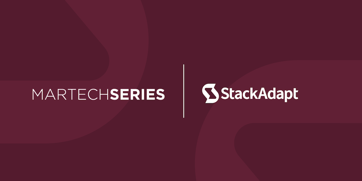 graphic showing the logos for StackAdapt and Martech